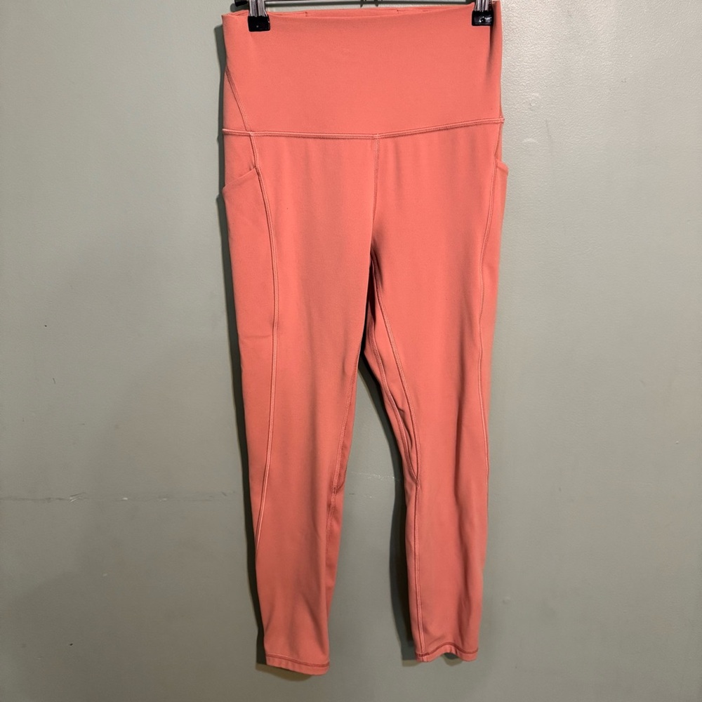 Lululemon Women’s Align Leggings HR 25" Pocket Athleisure LW5DU4S Size 6
